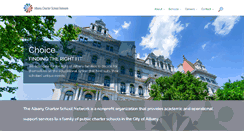 Desktop Screenshot of albanycharterschoolnetwork.org